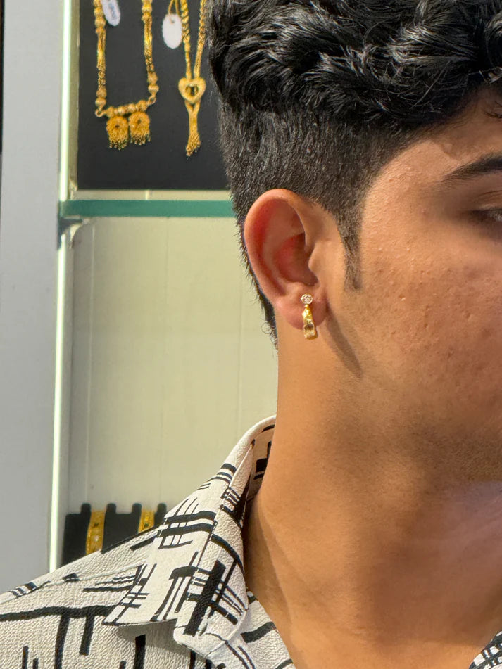 Elegant Gold-Plated Earrings