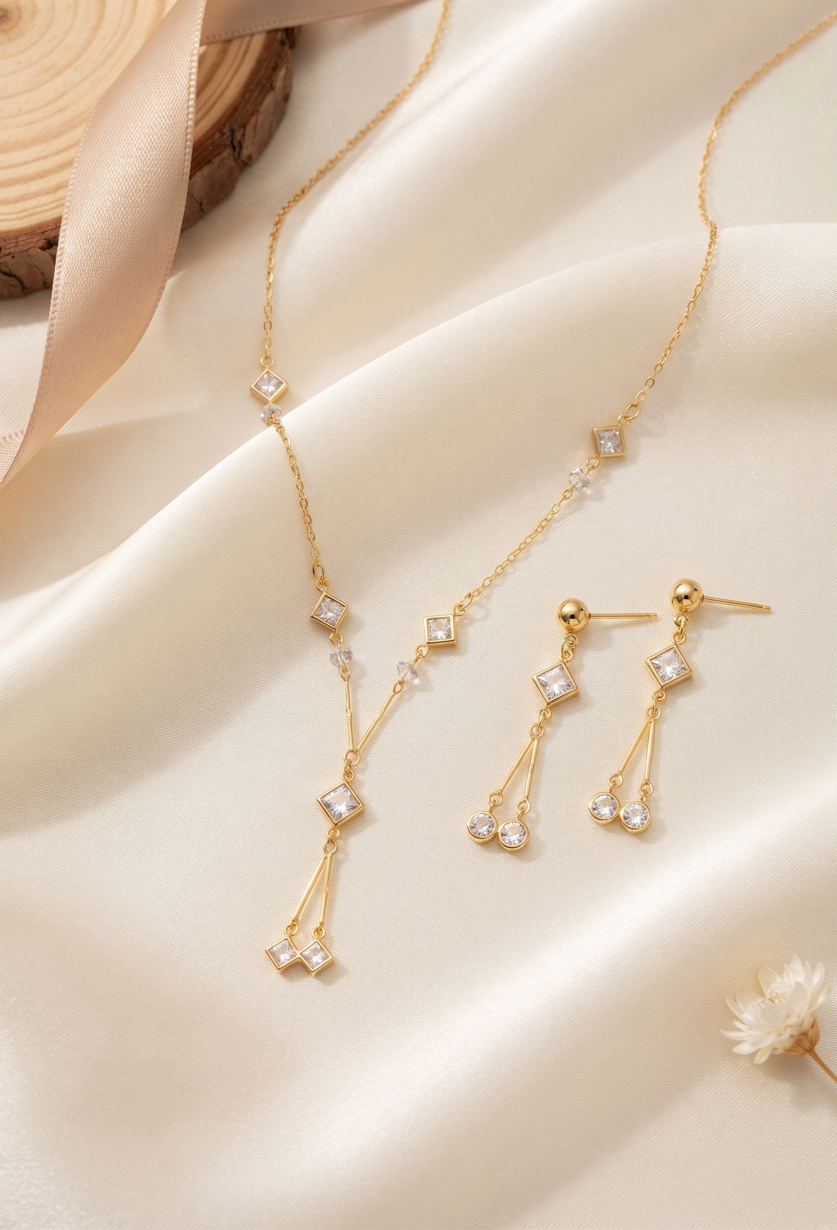 Raksha Bandhan Gift Jewellery Combo Set for Sister | Gold Plated Necklace, Bracelet & Earrings Set | Elegant Festive Gift for Women & Girls | VIHAL ORNAMENTS