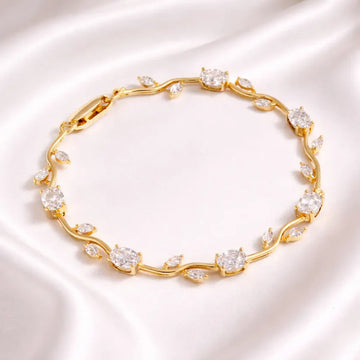 Princess Aura White Tulip Bracelet