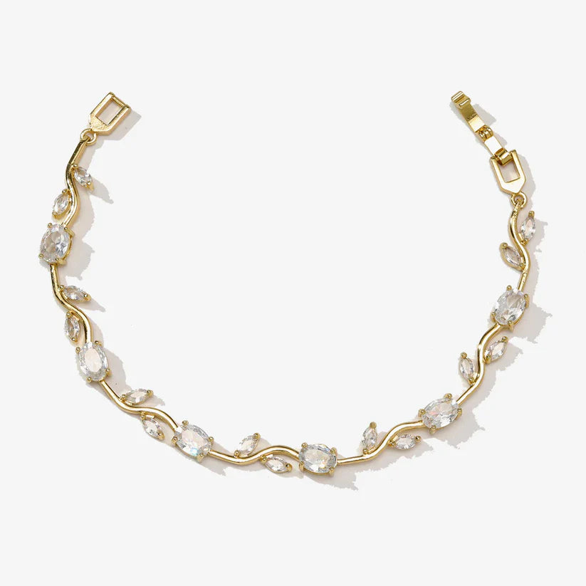 Princess Aura White Tulip Bracelet